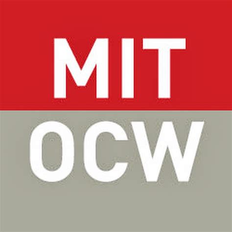 5-hour tutorial session will be held at the end of each week. . Mit opencourseware